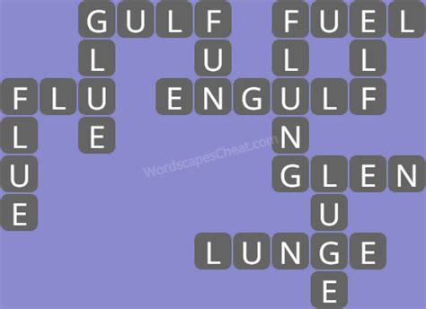 Wordscapes Level 467, Frost 3 .